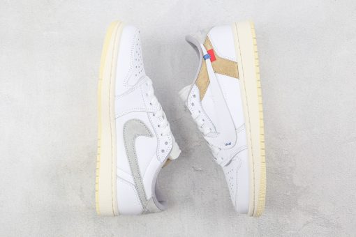 Off-White x Nike Air Jordan 1 Low OG"GOAT LOWS" White - Image 3