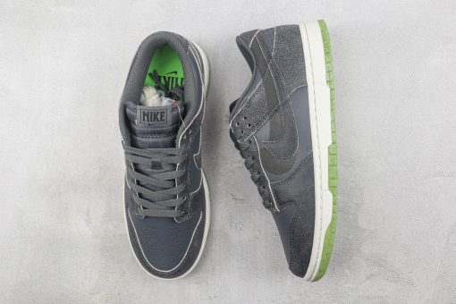 Nike Dunk Low Double Swoosh Grey Green