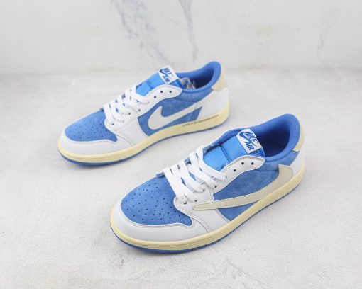 Nike Air Jordan 1 Retro Low OG SP Blue Travis Scott - Image 2