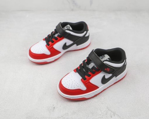 SB DUNK MID Red Black - Image 2