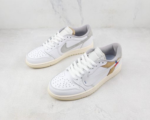 Off-White x Nike Air Jordan 1 Low OG"GOAT LOWS" White - Image 2