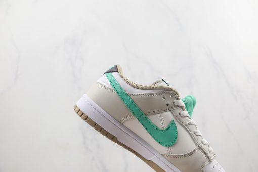 Nike Dunk Low Split Seam White Tan Mint (GS)