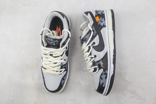 Nike Dunk Low Black Deconstructed straps