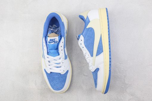 Nike Air Jordan 1 Retro Low OG SP Blue Travis Scott - Image 4