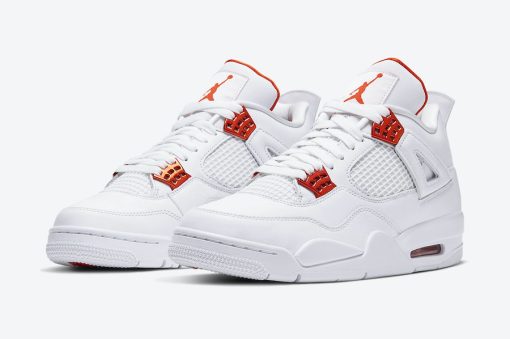 Nike Air Jordan 4 Retro Metallic Orange