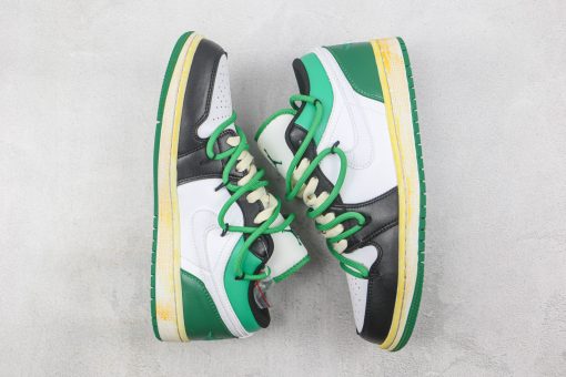 Nike Air Jordan 1 Low White Lucky Green