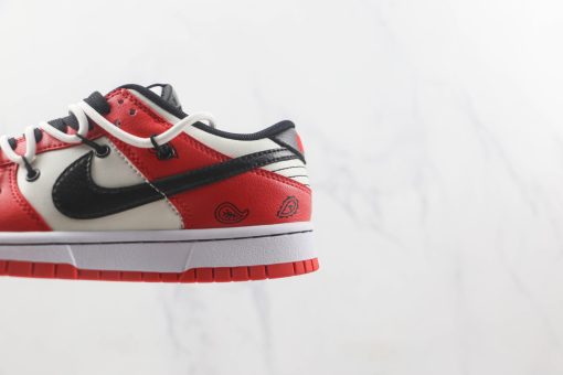 Nike Dunk Low Red Deconstructed straps