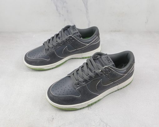 Nike Dunk Low Double Swoosh Grey Green