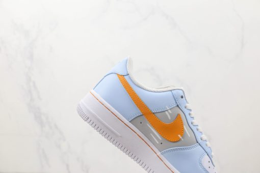 Nike Air Force 1 07 Low Garfield Light Blue Orange