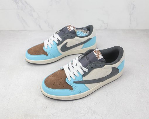 Nike Air Jordan 1 Low OG Travis Scott Blue - Image 2