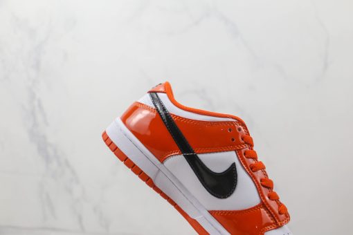 Nike Dunk Low"Orange/Black" Patent Leather