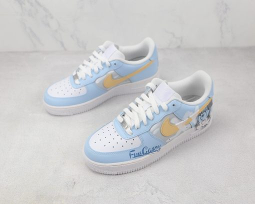 Nike Air Force 1 07 Low Garfield Light Blue