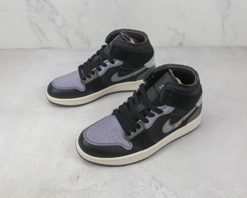 Nike Air Jordan 1 Mid Inside Out Black