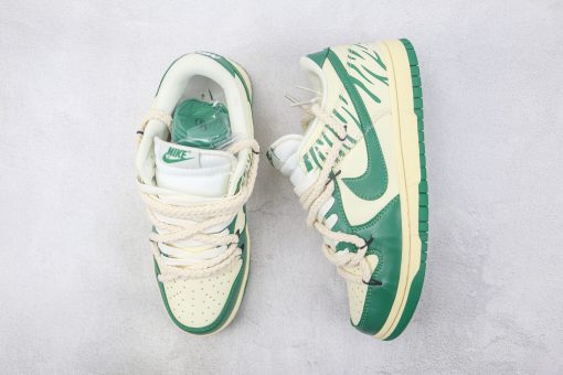 Nike SB Dunk Low XD deconstructed straps Green - Image 3