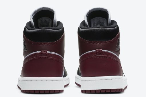 Nike Air Jordan 1 Mid SE Black Dark Beetroot