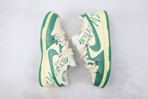 Nike SB Dunk Low XD deconstructed straps Green - Image 4