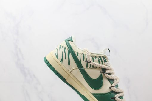 Nike SB Dunk Low XD deconstructed straps Green - Image 5