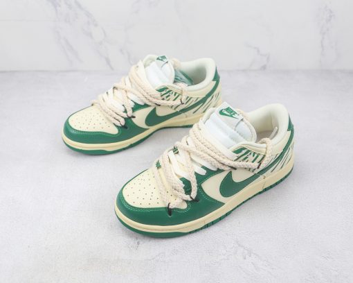 Nike SB Dunk Low XD deconstructed straps Green - Image 2