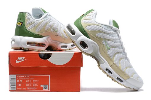 Nike Air Max Plus White Beige Olive