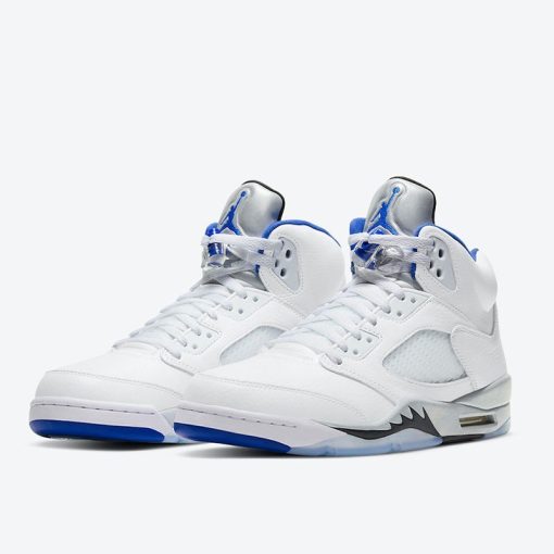 NIKE Air Jordan 5 Retro White Stealth