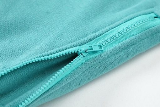 TRAPSTAR CHENILLE DECODED HOODED TRACKSUIT BLUE GREEN - Image 7