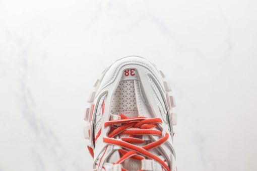 Balenciaga Track Sneakers White Red