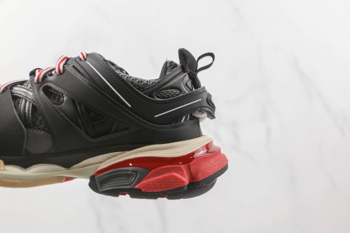 Balenciaga Track Sneakers Red Black - Image 6