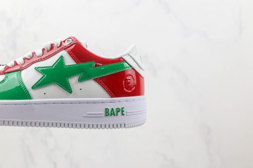 Nike Air Force Bape White Green Red - Image 6