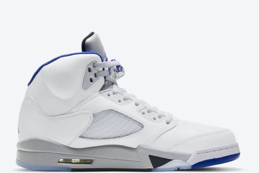 NIKE Air Jordan 5 Retro White Stealth