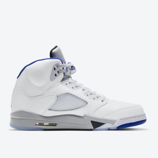 NIKE Air Jordan 5 Retro White Stealth