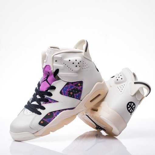 Nike Air Jordan 6 Retro Quai 54 Sail Purple