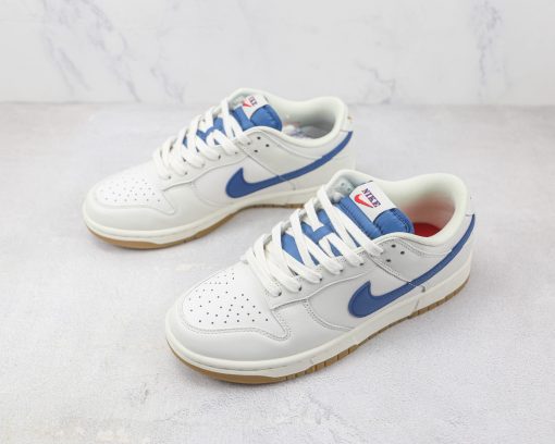 Nike Dunk Low SE Sail Dark Marina Blue - Image 2