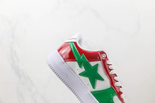 Nike Air Force Bape White Green Red - Image 5