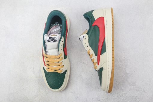 Travis Scott x Nike Air Jordan 1 Retro Low OG SP Green Red