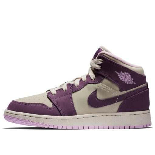 Nike Air Jordan 1 Mid Pro Purple Desert Sand