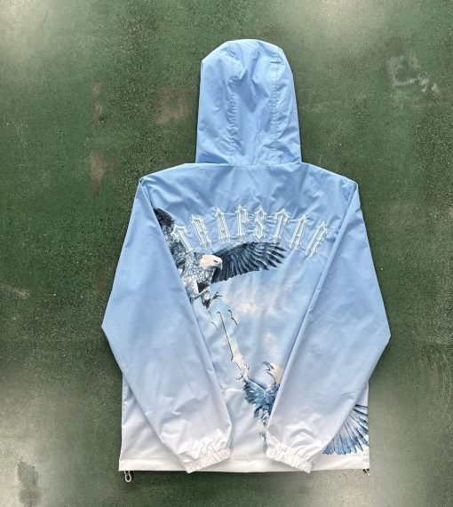 Trapstar Blue Windbreaker Men