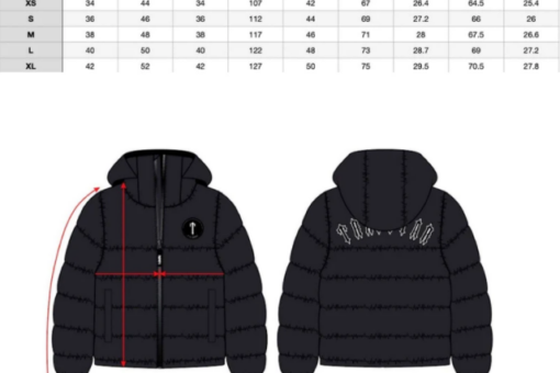 Trapstar Black Jacket Men Irongate