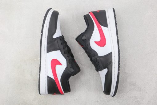 Nike Air Jordan 1 Low Black Siren Red - Image 3