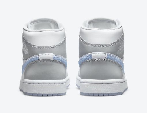 Nike Air Jordan 1 Mid Wolf Grey Aluminum