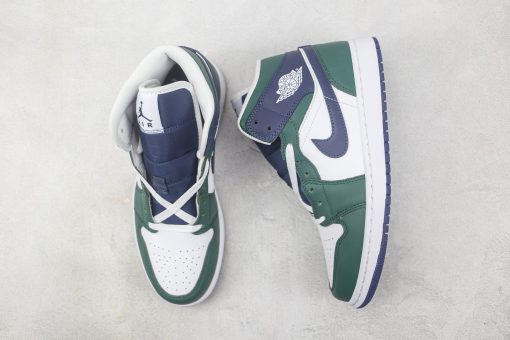 Nike Air Jordan 1 Mid SE Seahawks - Image 3