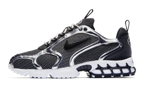 Stüssy x Nike Air Zoom Spiridon Cage 2 Platinium