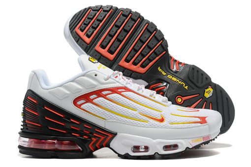 NIKE TN White Yellow Red