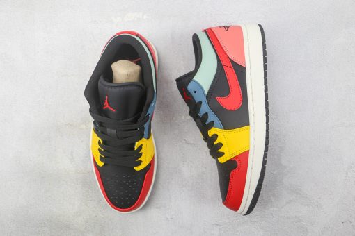 Nike Air Jordan 1 Low SE Black Multi-Color - Image 3