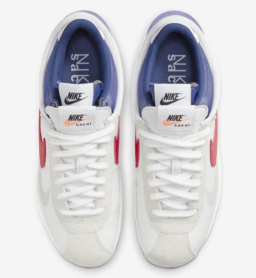 Nike Zoom Cortez SP sacai White University Red Blue