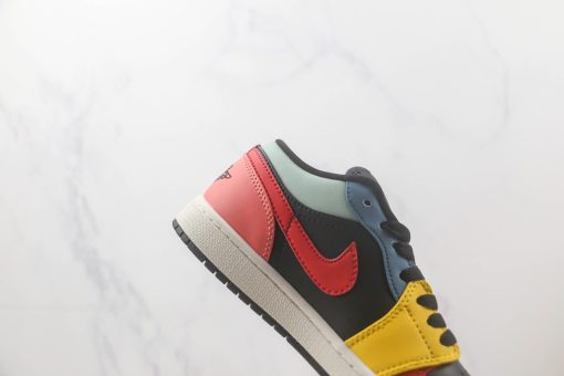 Nike Air Jordan 1 Low SE Black Multi-Color - Image 5