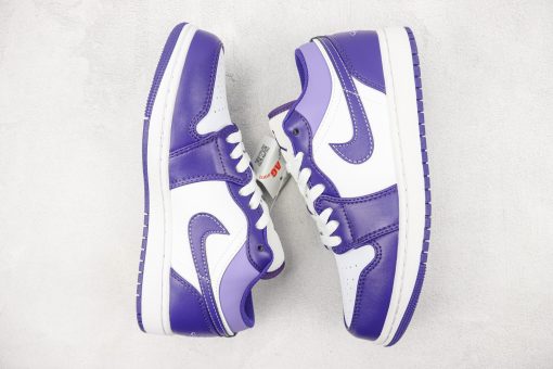 Nike Air Jordan 1 Low "Purple" - Image 4