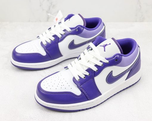 Nike Air Jordan 1 Low "Purple" - Image 2