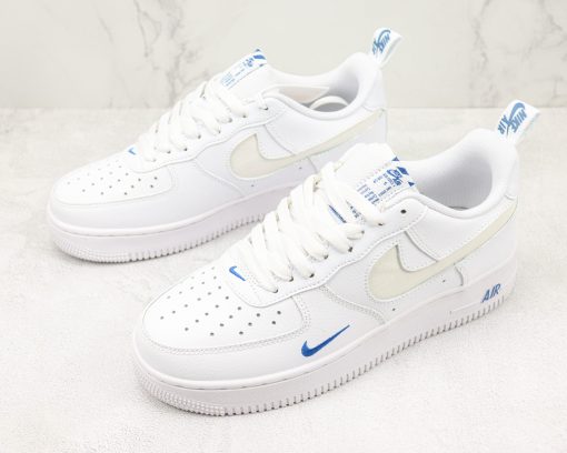 Air Force 1’07 Low White Blue Logo