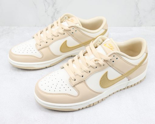 Nike Dunk Low Phantom Metallic Gold