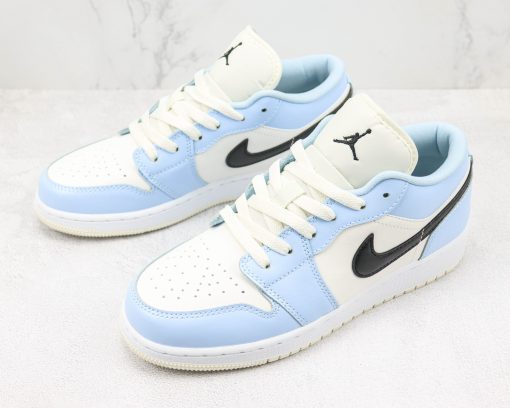 Nike Air Jordan 1 Low Ice Blue Black